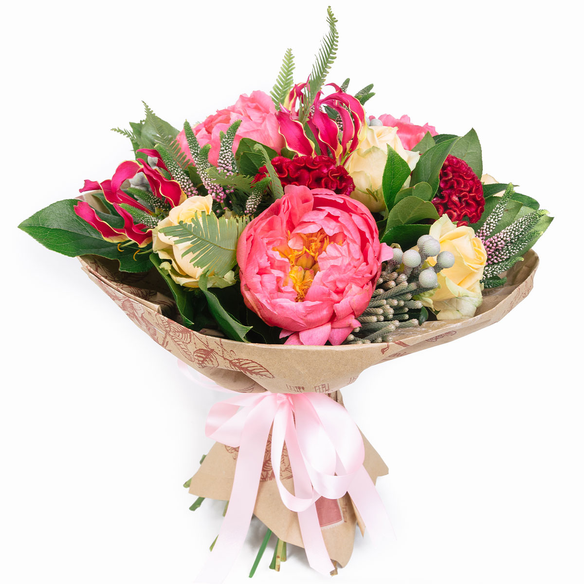 Букеты с аспидистрой